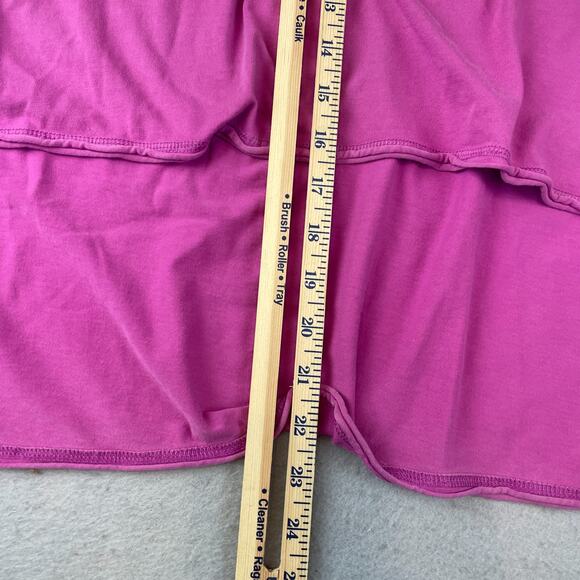 Free People Movement Magenta Disco Womens Sz S Shirt Long Sleeve - Picture 12 of 12